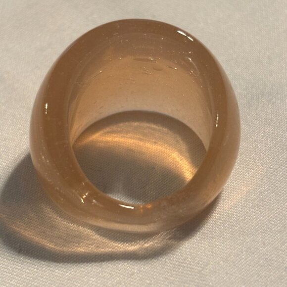 Murano Glass Ring - Size 7 - Picture 3 of 4